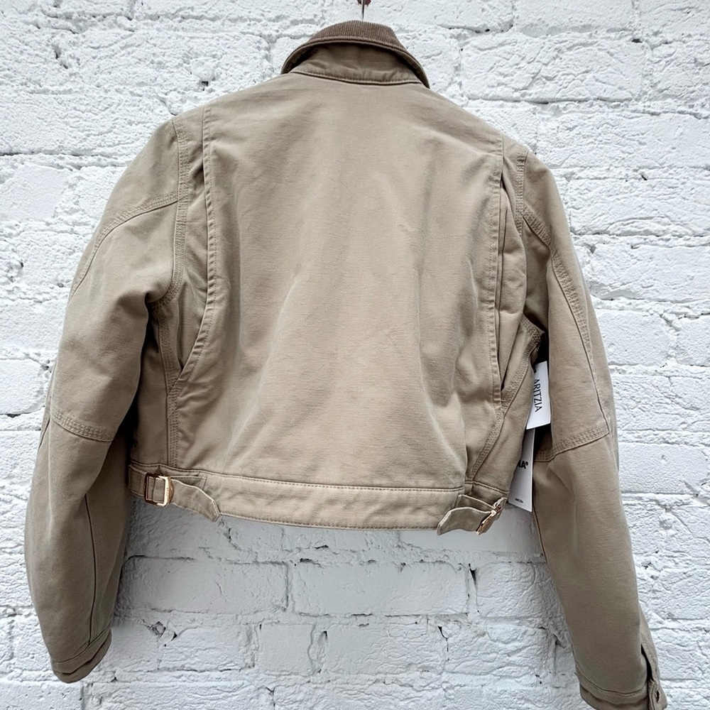TNA Artizia Tan Utility Jacket for Women - Picture 5 of 7